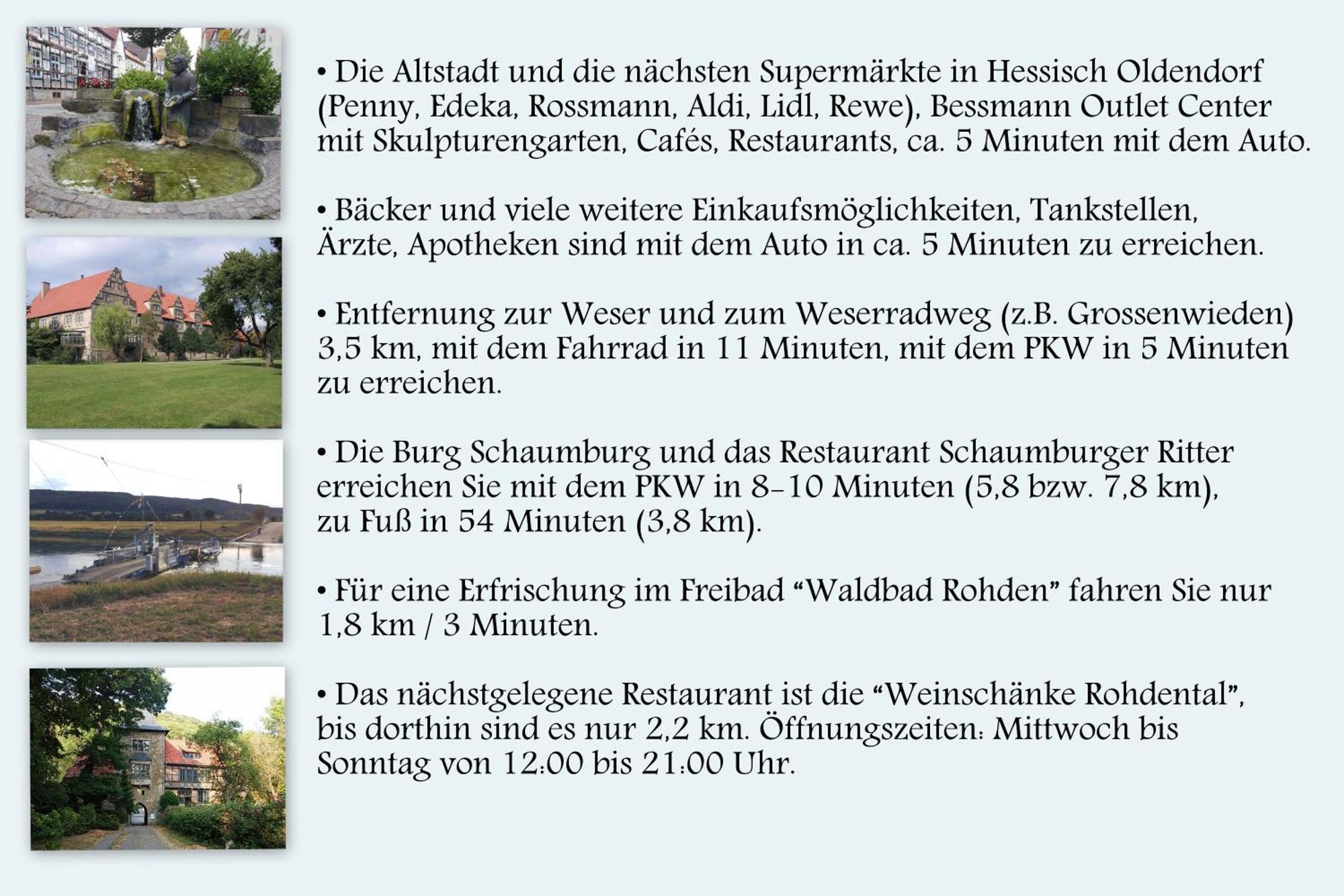 Ferienwohnung Am Ellerbach Hessisch Oldendorf Eksteriør billede